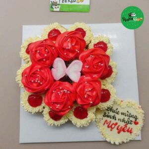 Bánh Sinh Nhật Cho Người Yêu Hoa Hồng By01