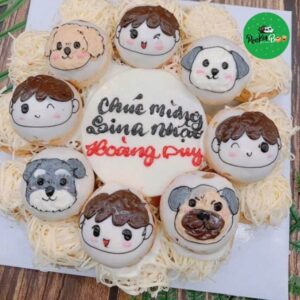 Bánh Sinh Nhật Hình Con Chó Cho Bé Trai Bg01