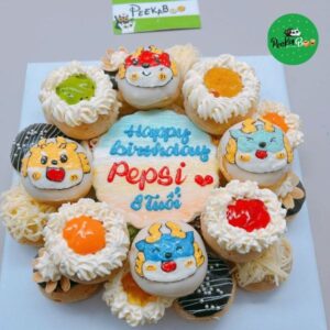 Bánh Sinh Nhật Hình Con Rồng Vàng đáng Yêu Bg10