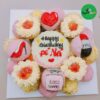 Bánh Sinh Nhật Mẫu Cho Nữ 2 Tầng Màu Hồng Bn03