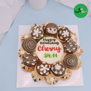 Bánh Sinh Nhật Socola Hình Bé Gái Bcl04