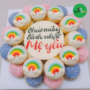 Bánh Sinh Nhật Tặng Mẹ Yêu Tươi Sáng - Btm05