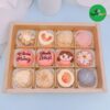 Hộp Bánh Su Chủ đề Bé Gái Sinh Nhật Bk08
