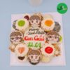 Bánh Su Sinh Nhật Cho Bé Gái Bbg12