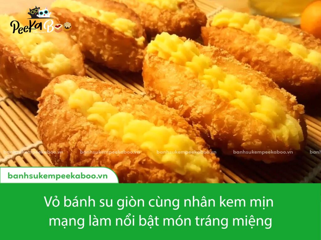 Cách làm bánh su kem chiên xù, giòn ngon tại nhà 1 Cách Làm Bánh Su Kem Chiên Xù, Giòn Ngon Tại Nhà