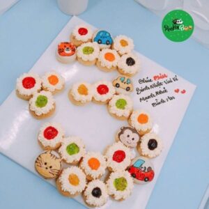 Bánh Sinh Nhật Số 3 Cho Bé Bs06
