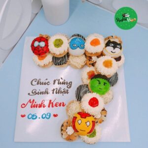 Bánh Sinh Nhật Số 7 Cho Bé Trai Bs14