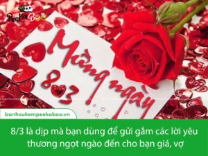 Lời Chúc 8 3 Cho Bạn Gái, Vợ Hay Nhất Và ý Nghĩa
