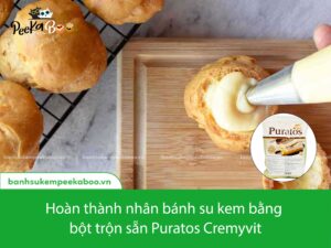 Hướng Dẫn Làm Nhân Su Kem Puratos Bằng Bột Trộn Sẵn đơn Giản