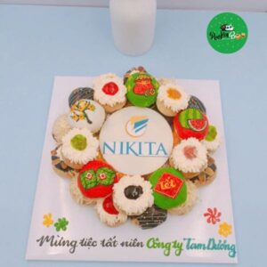 Mẫu Bánh Sinh Nhật Công Ty đẹp​ Bct06