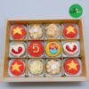 Set Bánh Hình Quốc Kỳ Việt Nam 30 4 Bk18