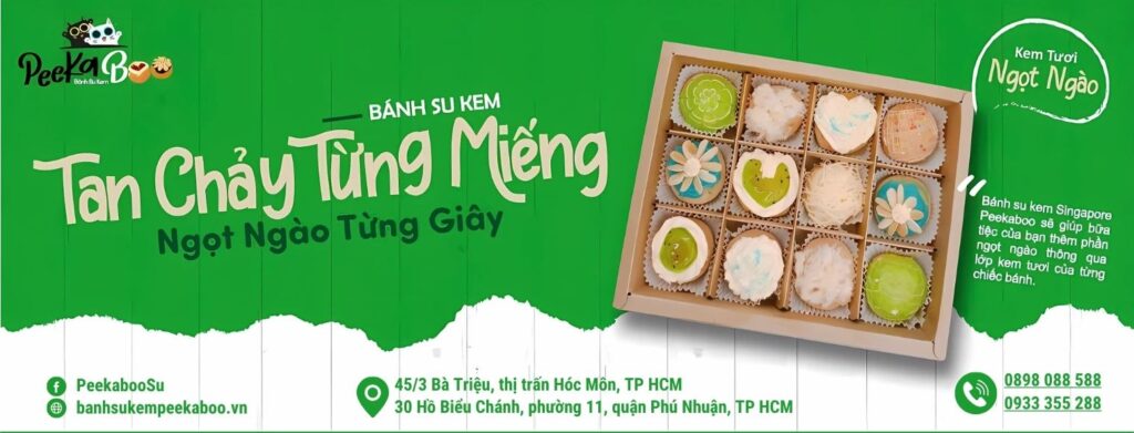 Trang chủ 9 Banner Bánh Su Kem Singapore Peekaboo