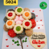 Mẫu bánh su kem trái cây rực rỡ tặng bạn gái dịp sinh nhật - 2024 2 Happy (1)